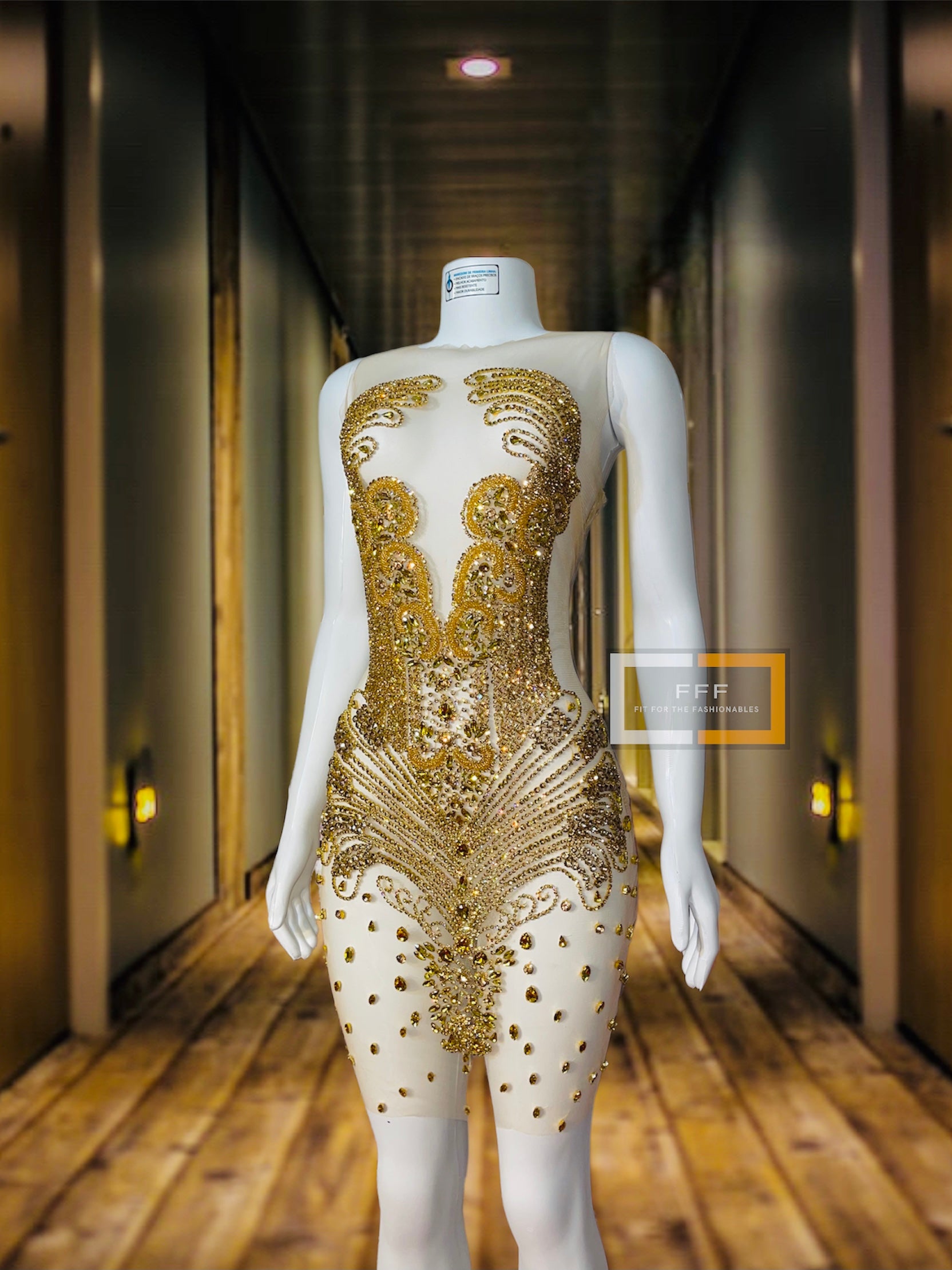 Show Stopper Mini Rhinestone Dress FIT FOR THE FASHIONABLES Show Stopper Mini Rhinestone Dress FIT FOR THE FASHIONABLES